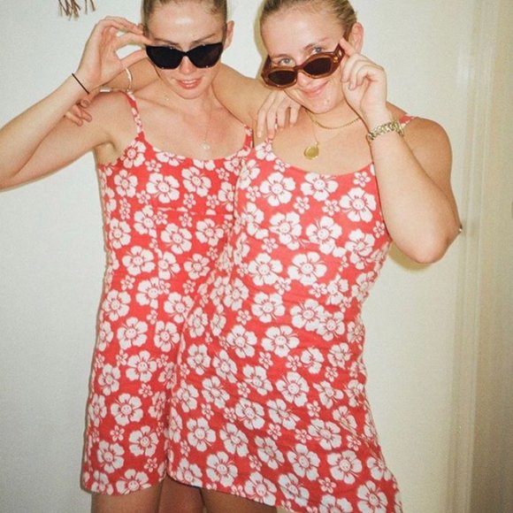 Holiday the Label Happy Hawaii Maldives Dress L - Picture 1 of 14